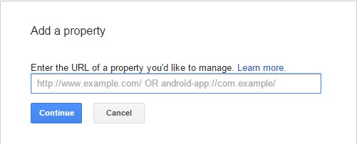 افزودن سایت به گوگل وبمستر تولز