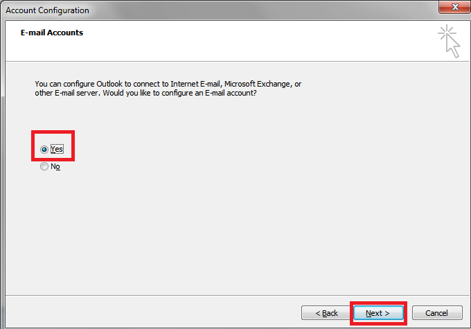 مشخصات ایمیل+account configuration+اتصال ایمیل به +microsoft outlook+ارسال و دریافت ایمیل